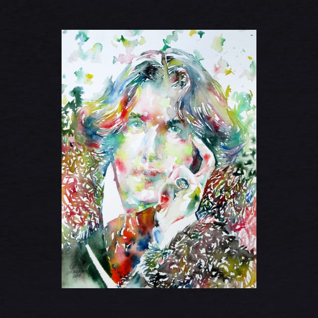 OSCAR WILDE - watercolor portrait.2 by lautir